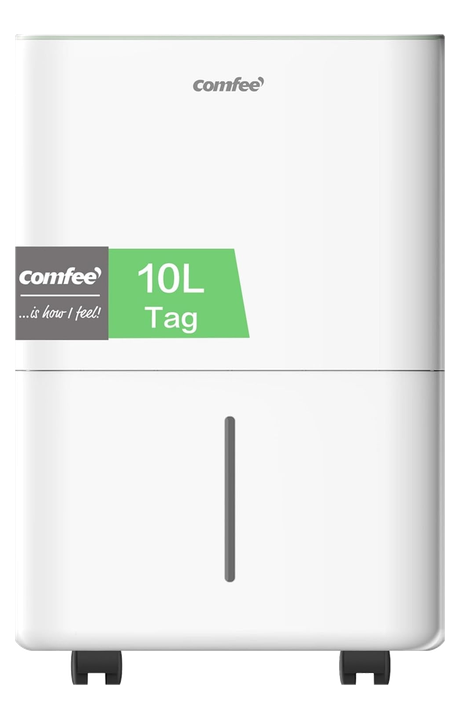 COMFEE CDDOE-10DEN7-QA3(EU) – Kompressor-Luftentfeuchter, 10 Liter pro Tag
