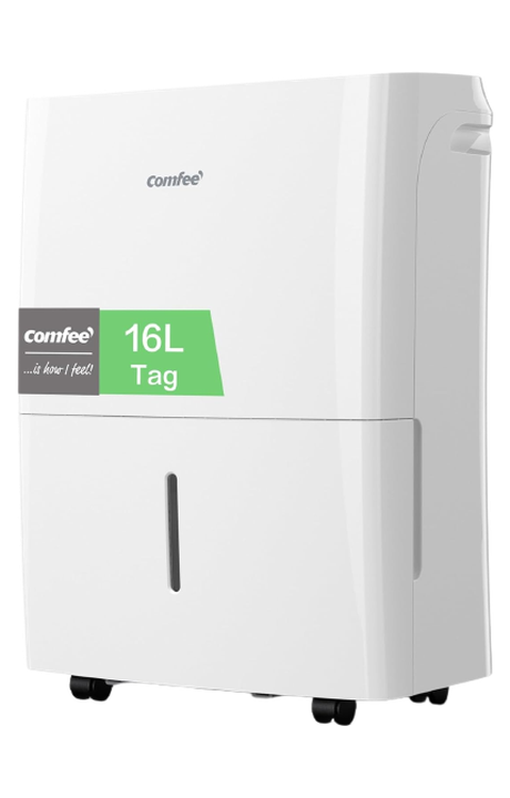 Comfee MDDF-16DEN7-WF – Kompressor-Luftentfeuchter mit 16 Litern Entfeuchtungsleistung pro Tag
